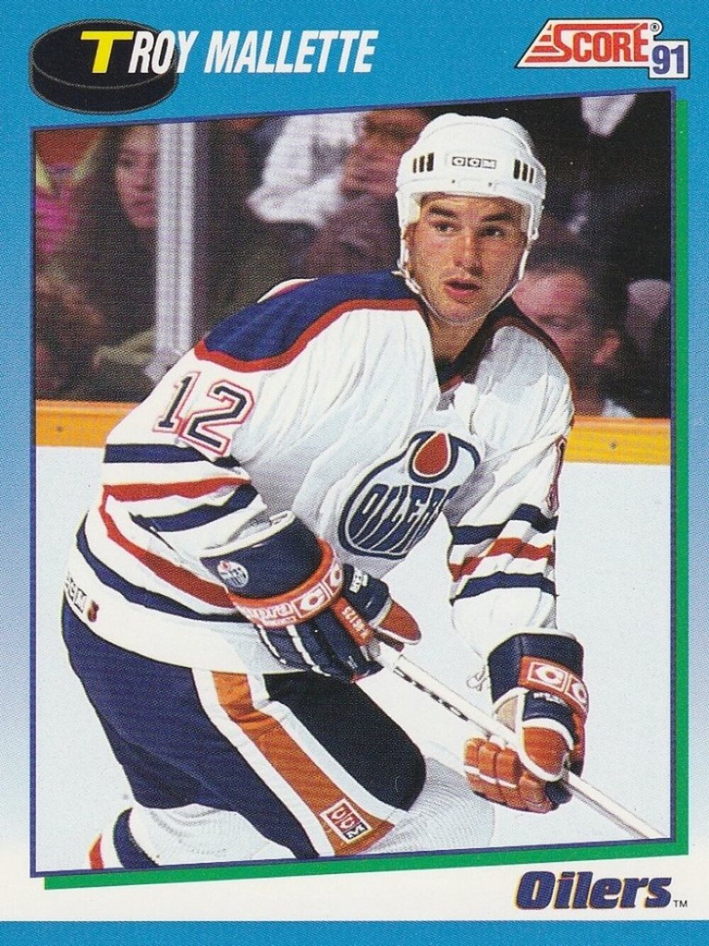 Troy Mallette - Score 91 Hockey Card